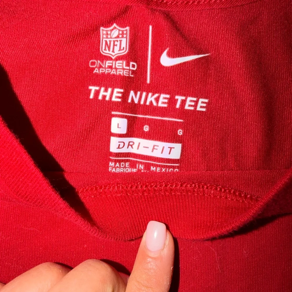 Nike Red Dri-FIT Onfield Apparel Tee